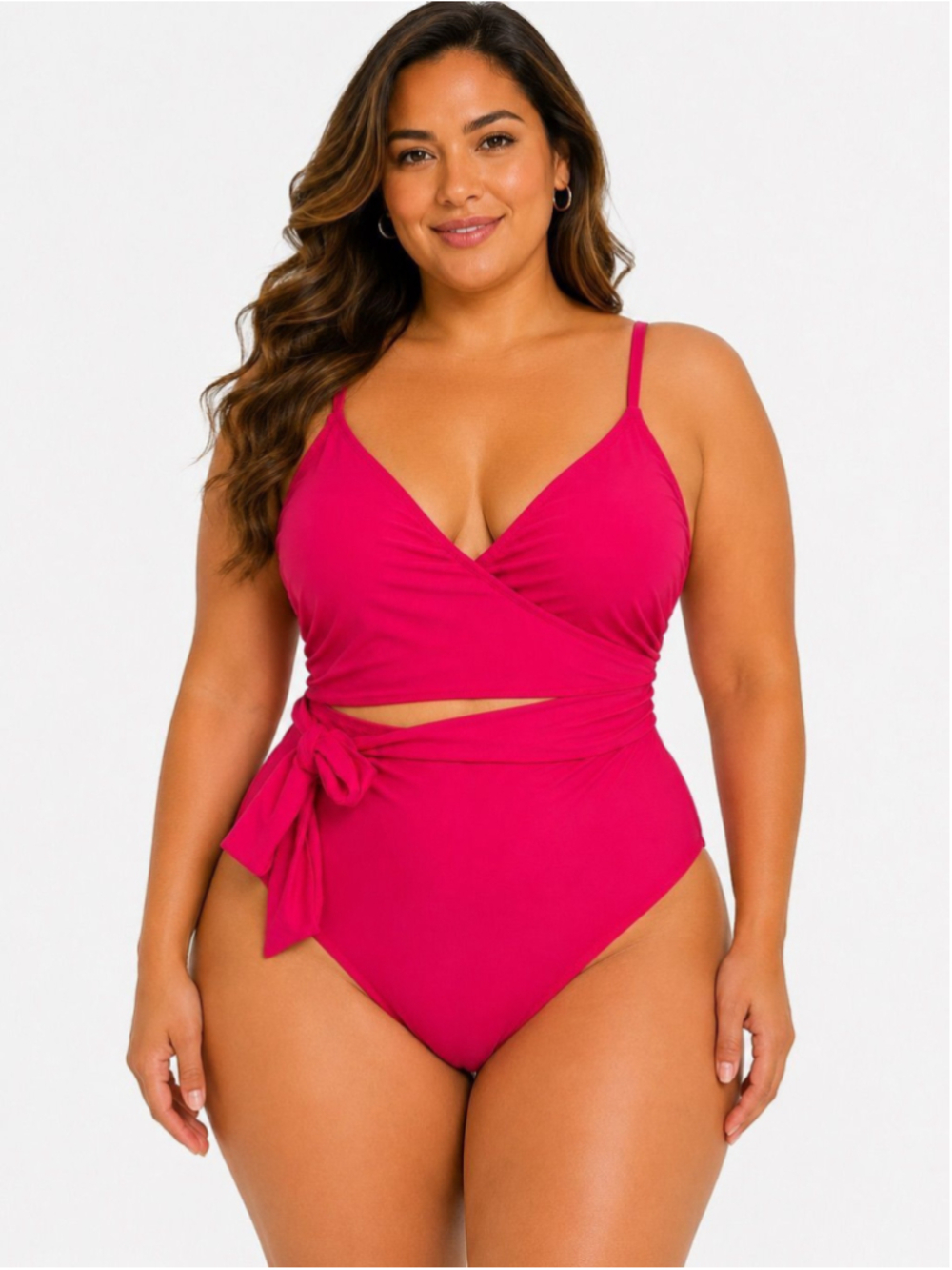 One-Piece Swimsuit with Adjustable Straps XXL